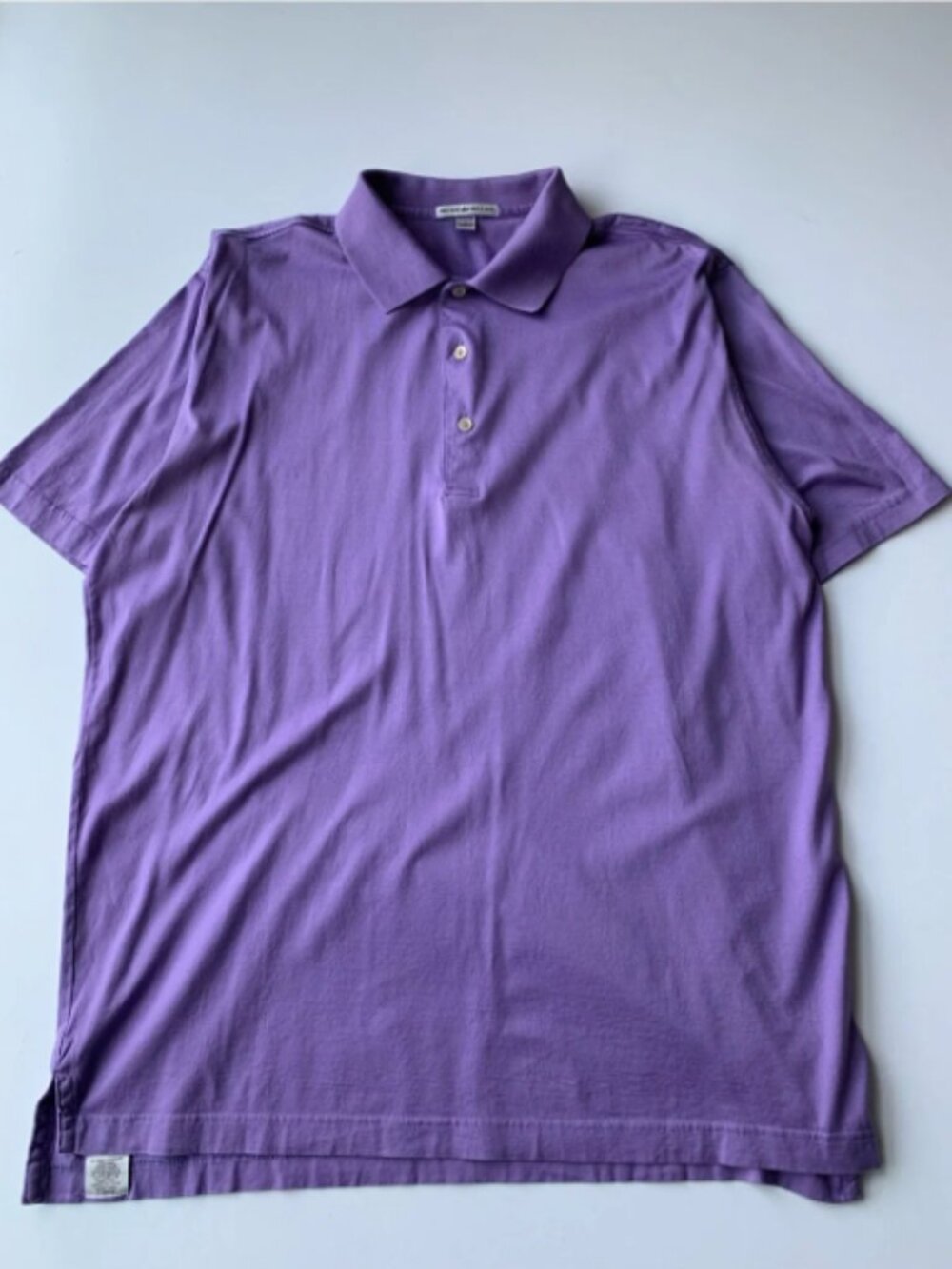 Peter Millar Men's Lavender Polo golf shirt Shirt